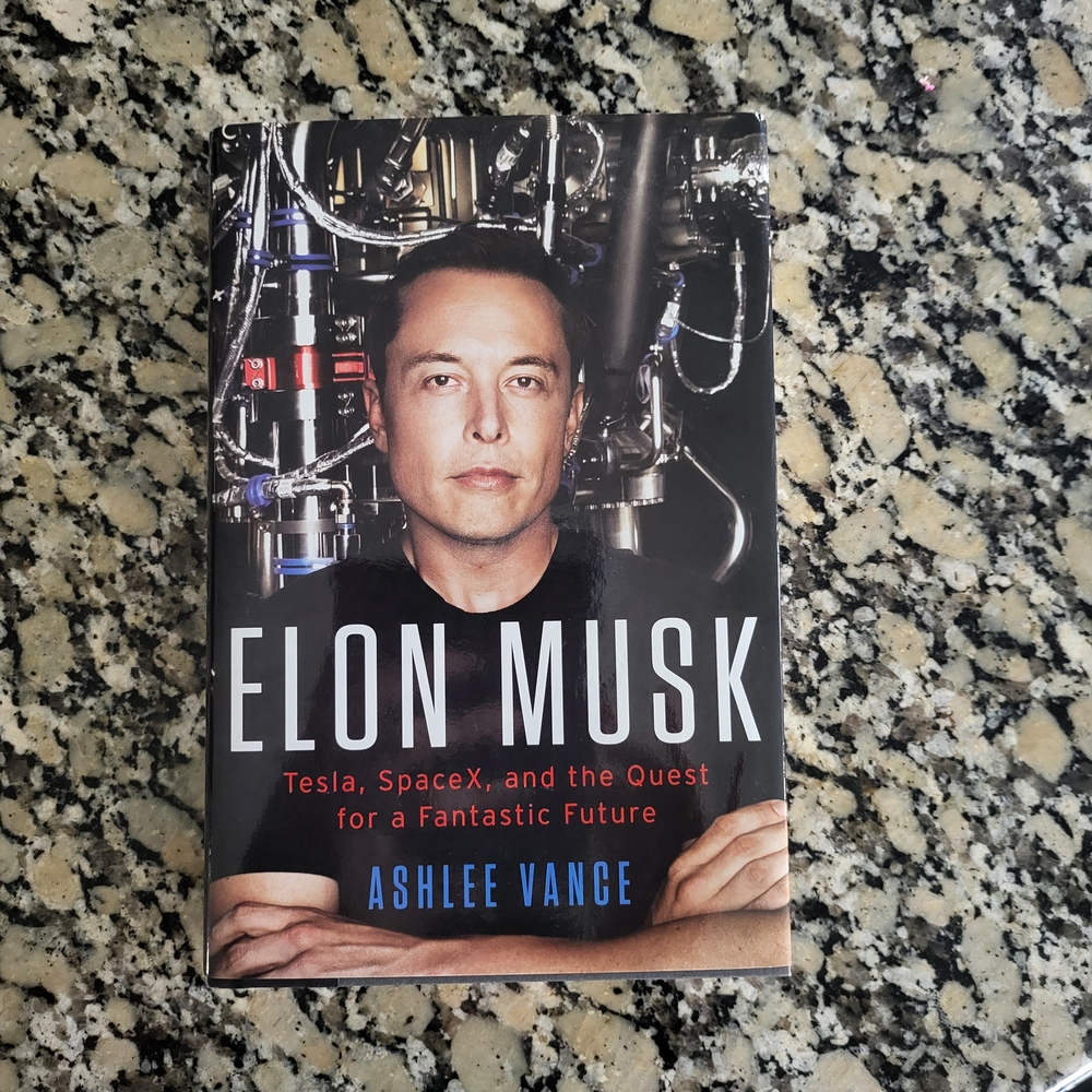 Elon Musk Biography Book by Ashlee Vance